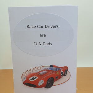 Race Car Drivers are Fun Dads